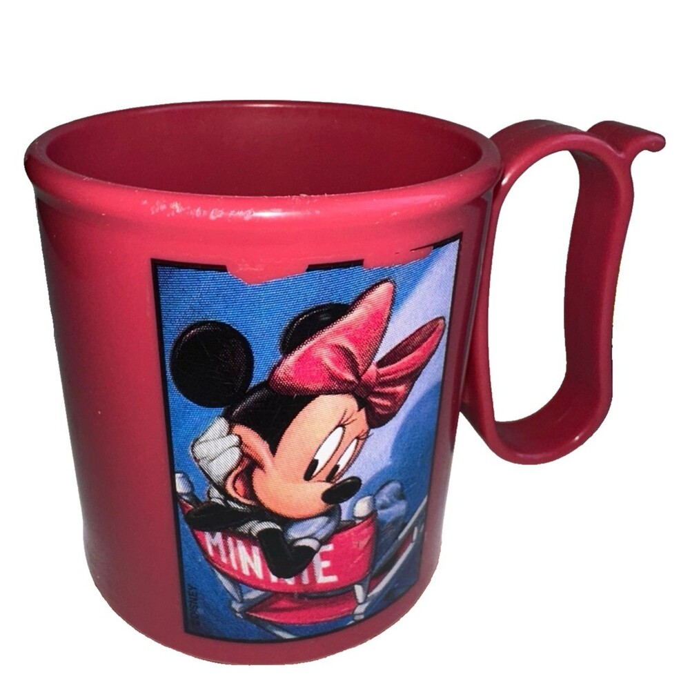 Disney Tupperware Minnie Mouse Mug 80s Retro Kidcore Kitchen Kitsch